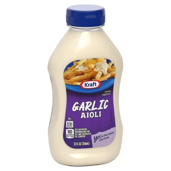 Kraft Garlic Aioli - 12 fl oz image {7}