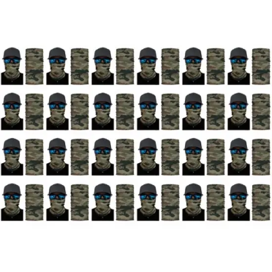 24 Pack Neck Gaiters Bulk Set for Events Teams or Promotional Use image {7}