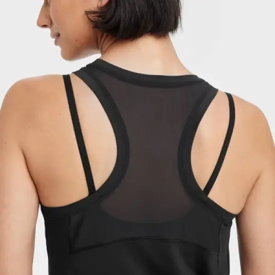 Women's Mesh Back Racerback Tank Top - All In Motion&trade; image {5}