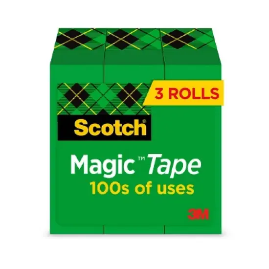 Scotch 3pk Magic Boxed Tape image {1}