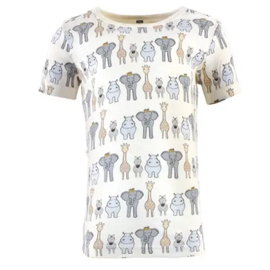 Hudson Baby Infant Boy Cotton Pajama Set, Royal Safari image {1}