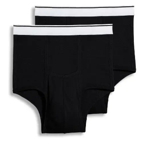 Jockey Mens Pouch Big Man Brief 2 Pack Underwear Briefs cotton blends image {4}