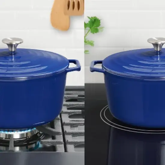 T-Fal 6qt Enameled Cast Iron Dutch Oven image {6}