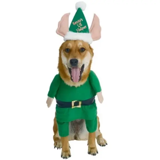 Rubies Santa's Lil Helper Pet Costume image {2}