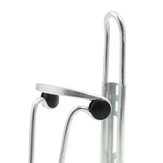 Unique Bargains Aluminum Alloy Water Bottle Cup Bicycle Cycling Drink Holder Silver Tone 3.1" x 3.1" x 5.7" 1 Pc image {4}