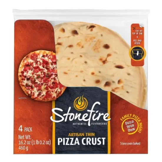 Stonefire Thin Pizza Crust - 8.5" image {9}
