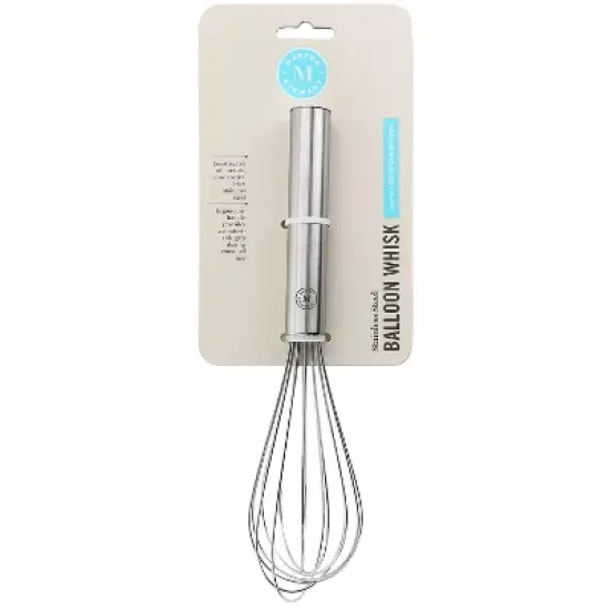 Martha Stewart Balloon Whisk Stainless Steel (129116.01) 935116427M image {2}
