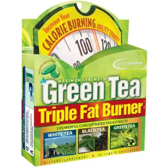 Applied Nutrition Weight Loss Supplements Maximum Strength Green Tea Triple Fat Softgel 30ct image {2}