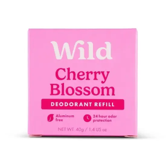Wild Cosmetics Cream Deodorant - Cherry Blossom - Aluminum-Free image {6}