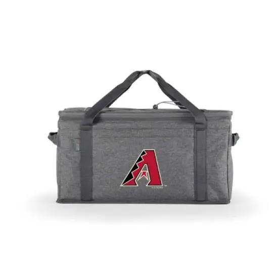 MLB Arizona Diamondbacks 64 Can Collapsible Cooler - Heathered Gray image {5}