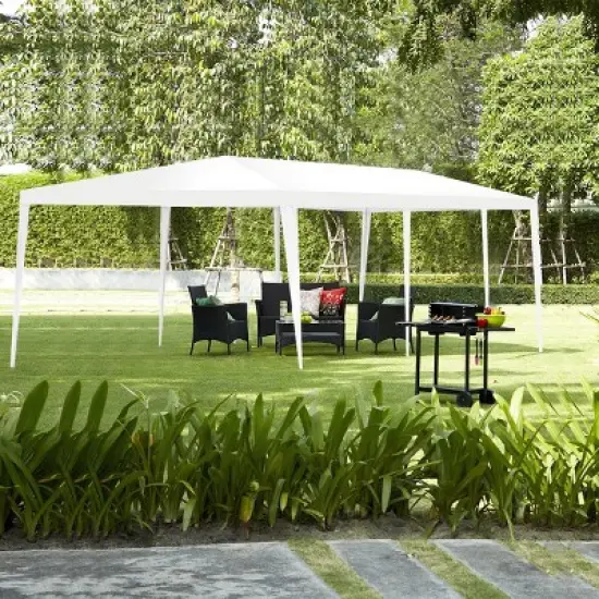 Costway 10'x30' Party Wedding Outdoor Patio Tent Canopy Heavy duty Gazebo Pavilion Event image {4}