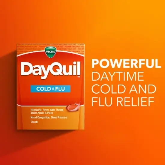 Vicks DayQuil Cold & Flu Multi-Symptom Medicine LiquiCaps - 24ct image {2}