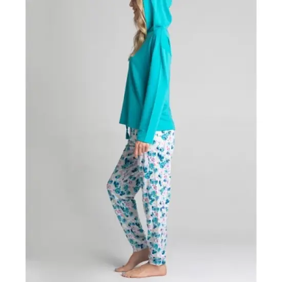 MUK LUKS Women's Restorative Harmony Hoodie Lounge Set image {1}