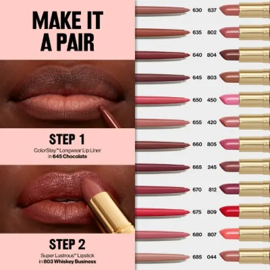 Revlon ColorStay Lip Liner with Built in Sharpener image {6}