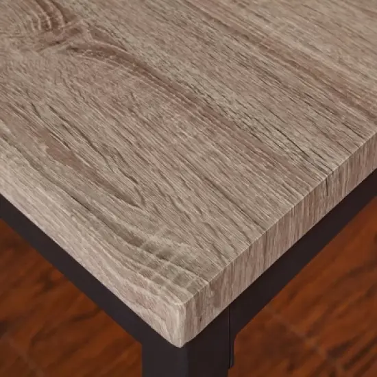 Ora Desk with Hutch - Black/Gray - Buylateral image {2}