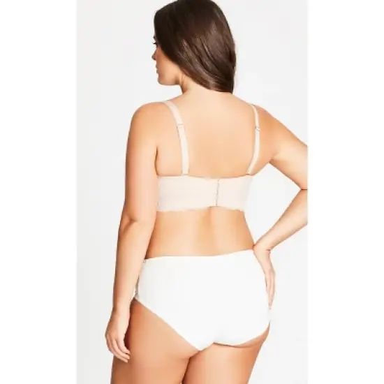 Women's Plus Size Smooth & Chic Multiway Contour Bra - latte | CITY CHIC image {1}