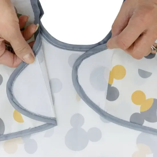 Disney Mickey Mouse Water-Resistant Polyester Long-Sleeve Coverall Bib image {7}