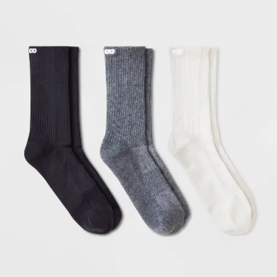 Pair of Thieves Men's Neutral Crew Socks 3pk - 6-12 image {4}