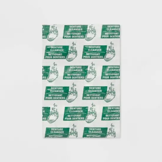 Denture and Retainer Tablets - Mint - 120ct - up&up&trade; image {2}