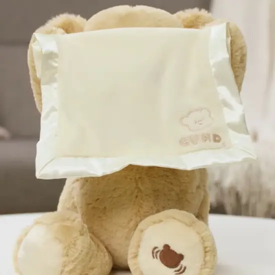 GUND Peek-A-Boo Teddy Bear Plush, Animated Stuffed Animal for Babies and Newborns, 11.5" image {2}