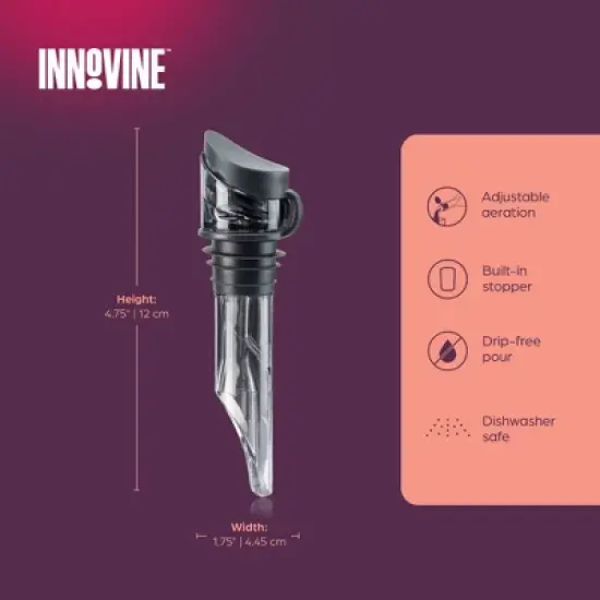 Tilt Aerator in Graphite by Innovine image {2}