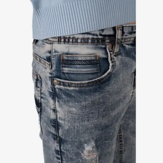 RAW X Boy's Heavy Distressed Jeans image {4}
