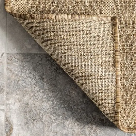 nuLOOM Shona Moroccan Lattice Indoor/Outdoor Patio Area Rug image {6}