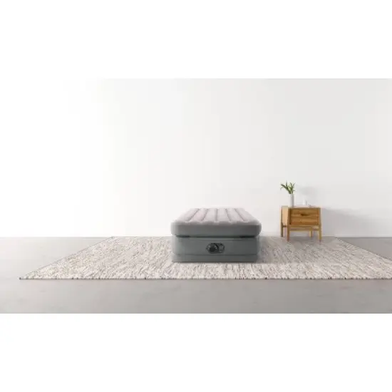 Intex Twin 20' Dual Layer Air Mattress with Built-in Pump image {2}