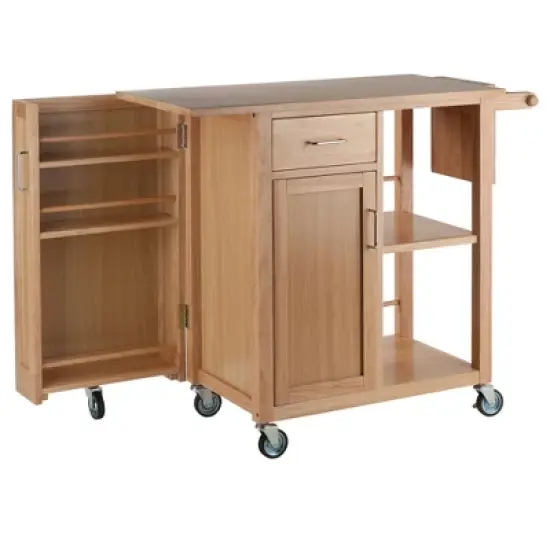 Douglas Kitchen Cart Natural - Winsome image {1}