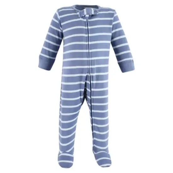Touched by Nature Infant Boy Organic Cotton Sleep and Play, Boy Endangered Safari image {3}