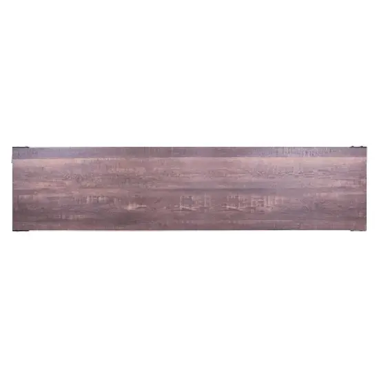 70" Flash Meadow Storage TV Stand for TVs up to 75" Sand Black/Dark Walnut - HOMES: Inside + Out image {4}