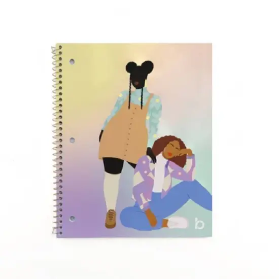 Be Rooted 8.5"x10.5" Spiral Notebook College Ruled 2 Girls Ombre, School Supplies image {5}