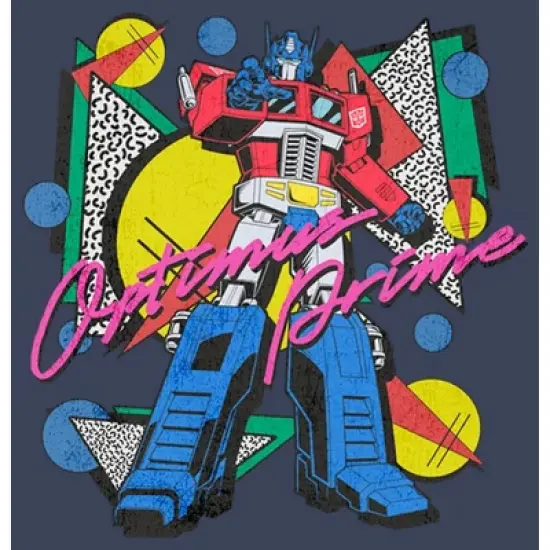 Boy's Transformers Optimus Prime 80s Retro T-Shirt image {1}