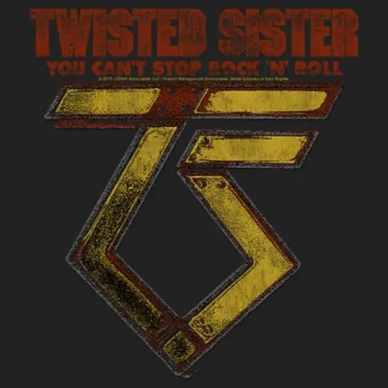 Junior's Twisted Sister You Can't Stop Rock 'N' Roll Festival Muscle Tee image {1}