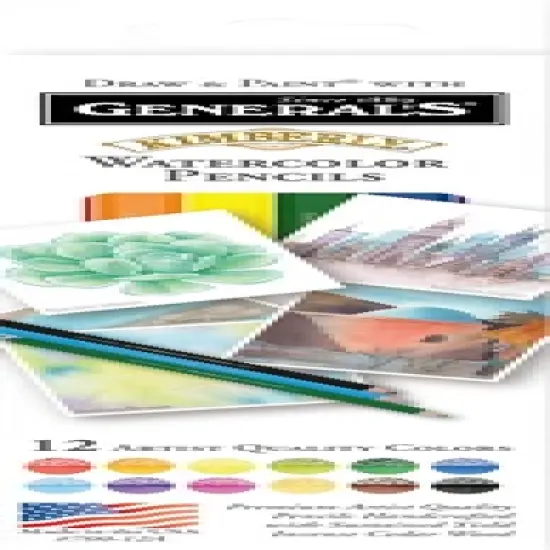 Kimberly Watercolor Pencils, Assorted Colors, Set of 12 image {1}