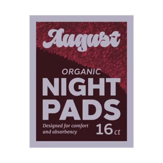 Its August Organic Night Pads - 16pk image {7}