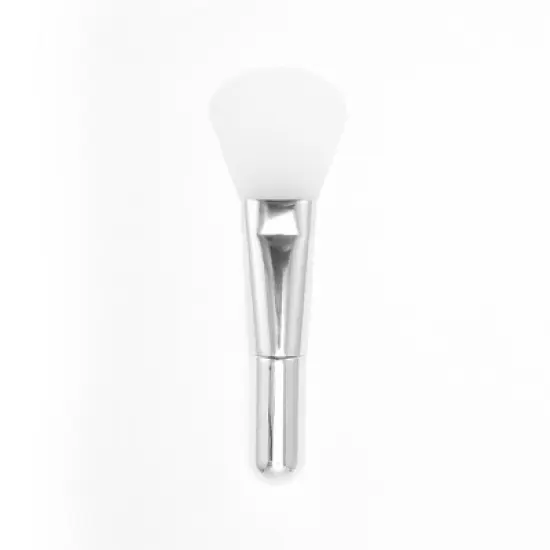 Unique Bargains Portable Facial Mask Brush Silver Tone 1 Pc image {5}