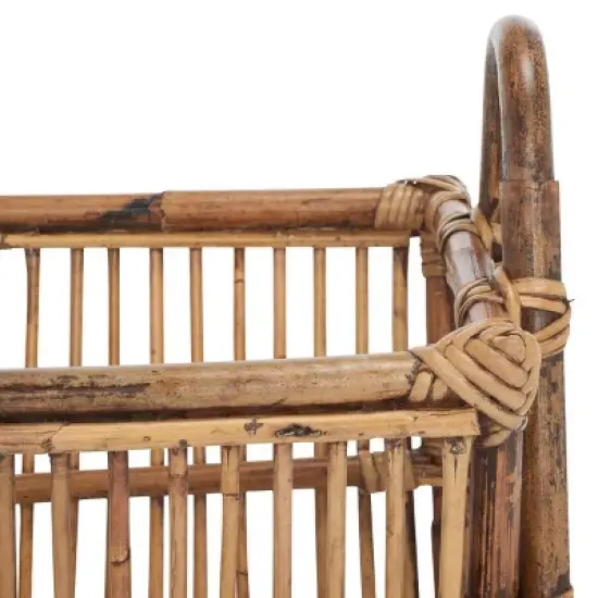 Jove Newspaper Rack - Natural - Safavieh image {5}