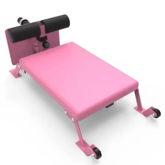 Nordic Curl Machine,Hamstring & Glute Bench Adjustable with Wheels, Nordic Bench for Home Gym image {6}