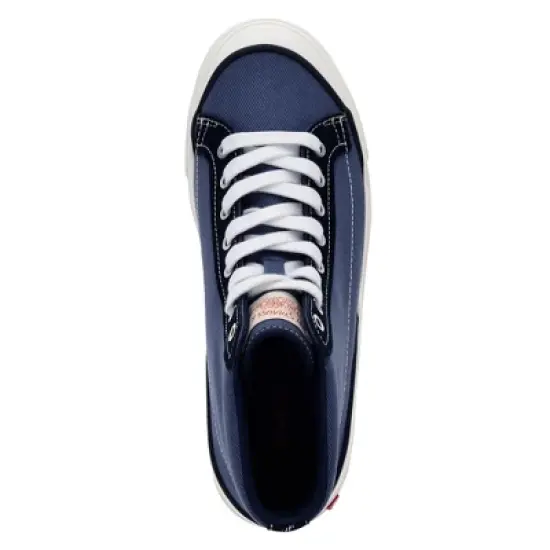 Levi's Mens LS1 Canvas and Suede Hightop Casual Sneaker Shoe image {1}