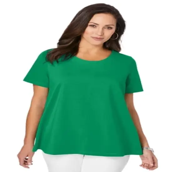 Jessica London Women&rsquo;s Plus Size Trapeze Tee image {7}
