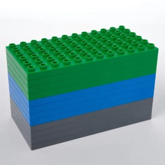 Classic Big Briks Baseplates (12-pieces) image {4}