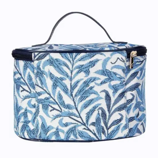 Signare USA William Morris Willow Bough Blue Toiletry Vanity Bag image {5}