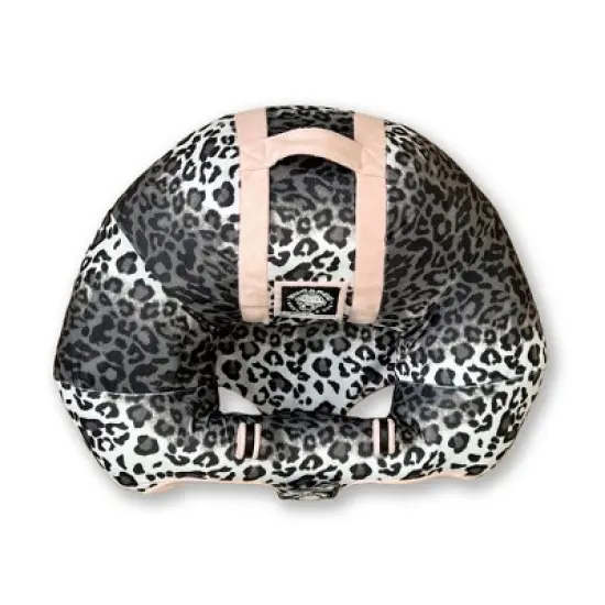 The Original Hugaboo HUG4246 Infant Sitting Chair, Pink Snow Leopard image {1}