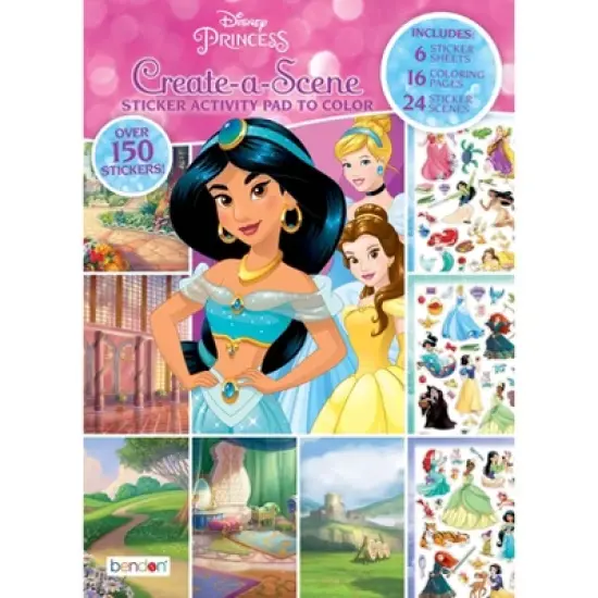 Disney Princess Create a Scene Book - Target Exclusive Edition (Paperback) image {2}