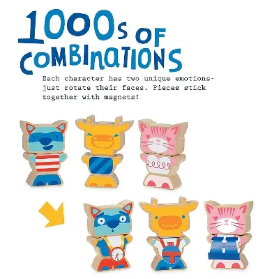 MindWare Silly Street Character Builders Playset - Building -22 Pieces image {2}