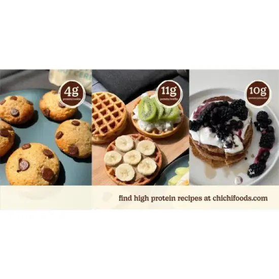 ChiChi Original Protein Chickpea Hot Cereal - 8.8oz image {8}