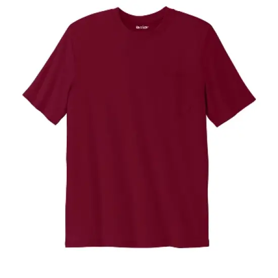 KingSize Men's Big & Tall Shrink-Less&trade; Lightweight Pocket Crewneck T-Shirt image {14}