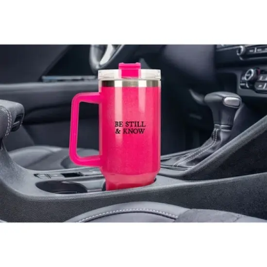 100 North Strong & Courageous Follow Your Arrow Wrap-Around 40 Oz. Stainless Steel Water Bottle Coffee Mug, Spill & Leak Resistant, Travel Tumbler image {4}