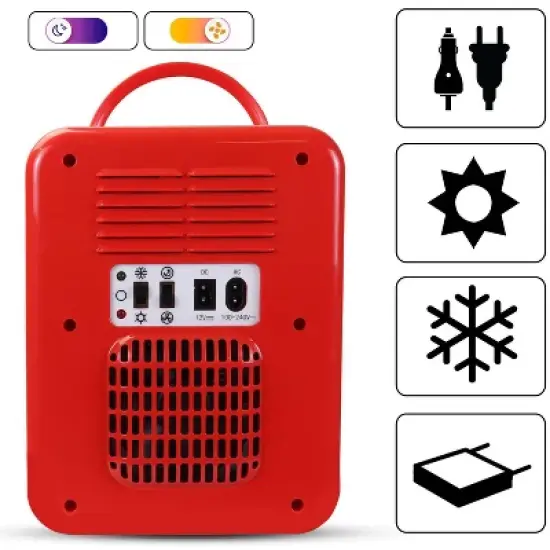 Coca-Cola Peace 1971 Series 4L Cooler/Warmer 12V DC 110V AC Mini Fridge image {7}